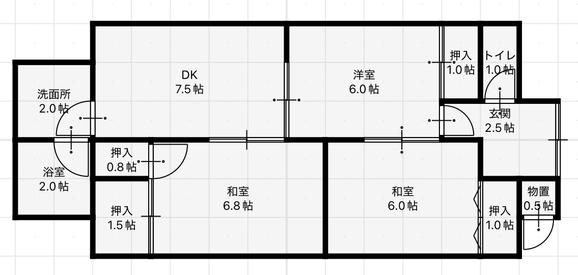 detached 山鹿市鹿北町四丁